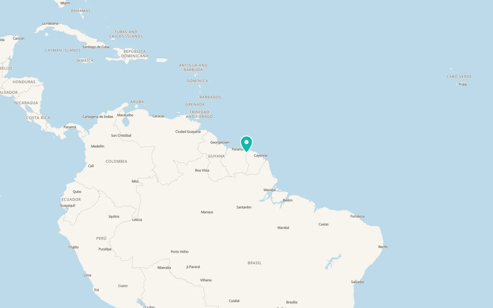 Map of Apatou