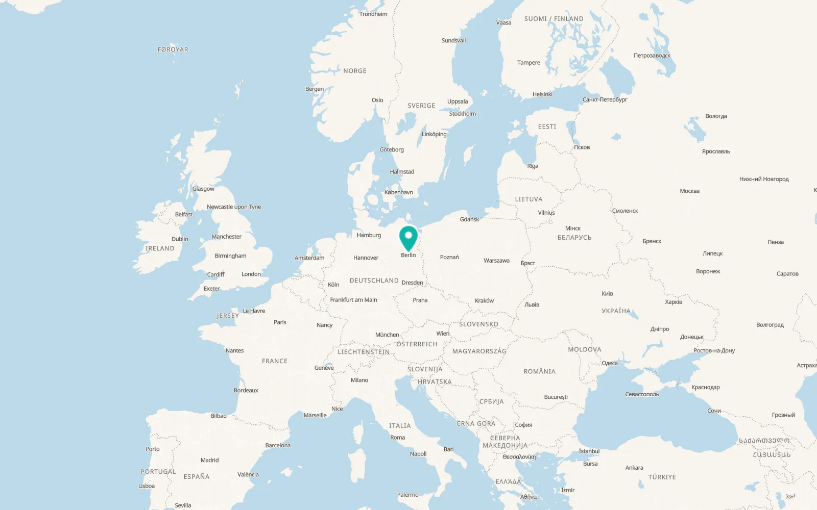 Map of Berlin
