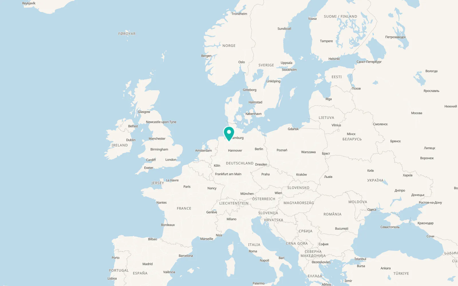 Map of Bremen