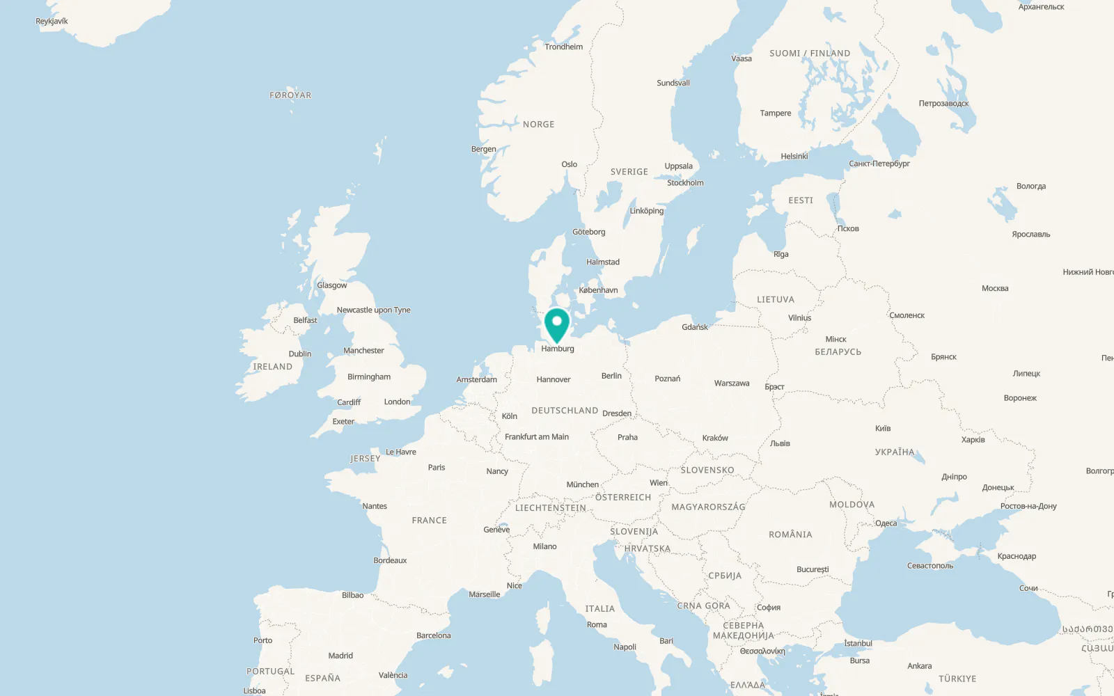 Map of Eimsbüttel