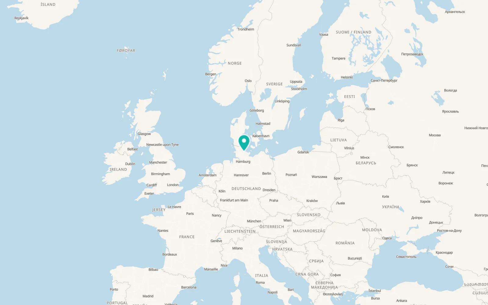 Map of Kiel
