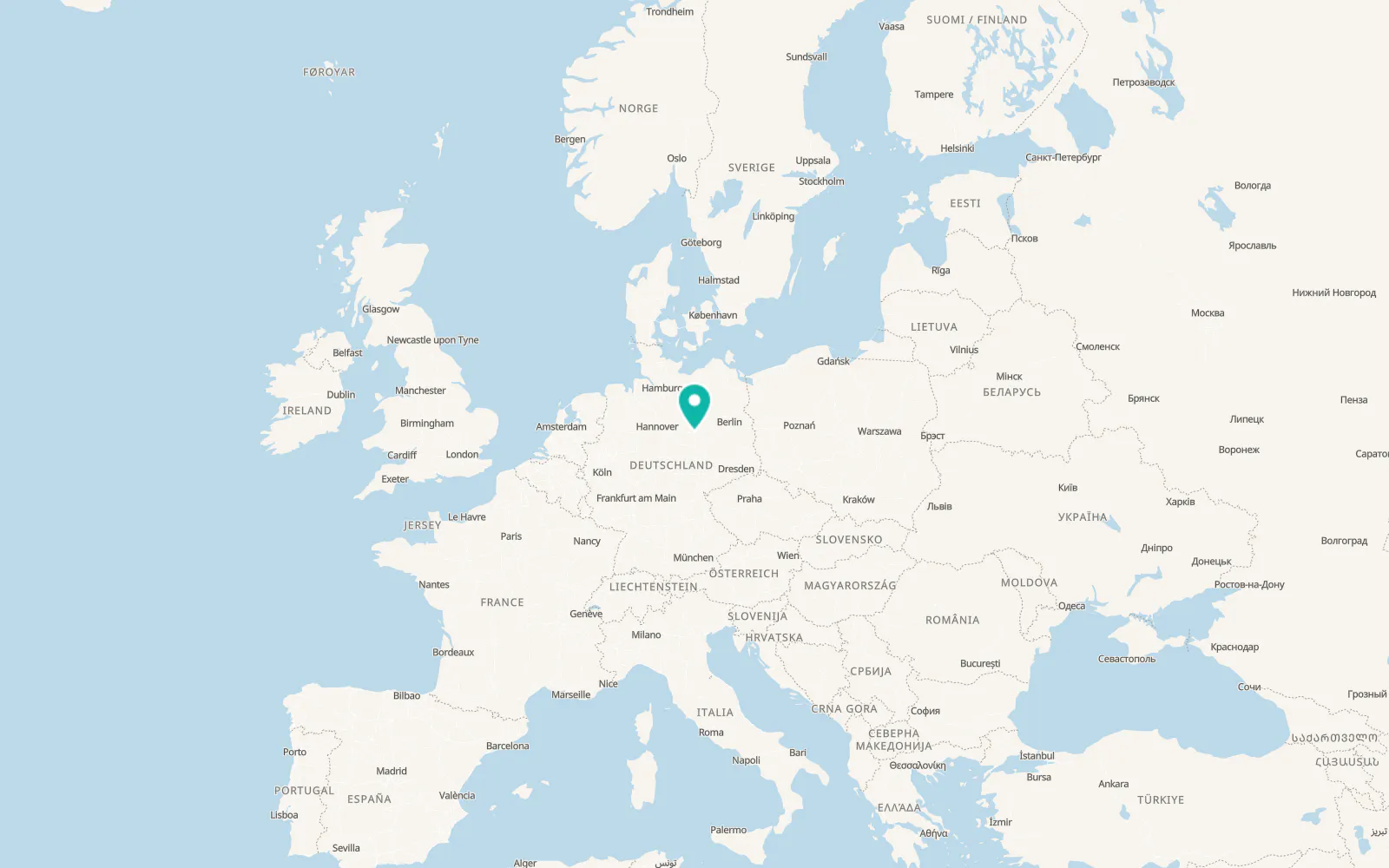 Map of Neue Neustadt