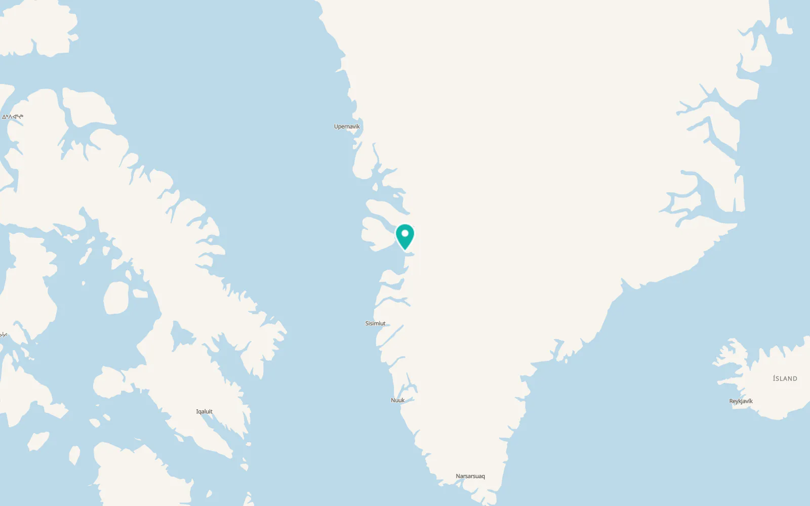 Map of Ilulissat