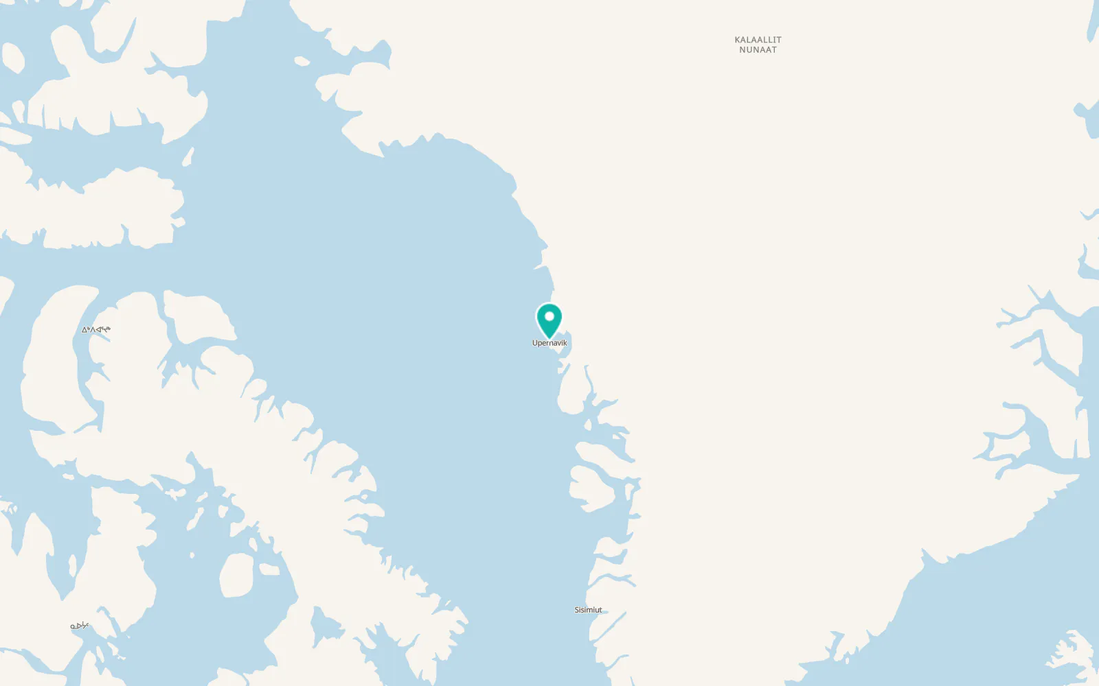 Map of Upernavik