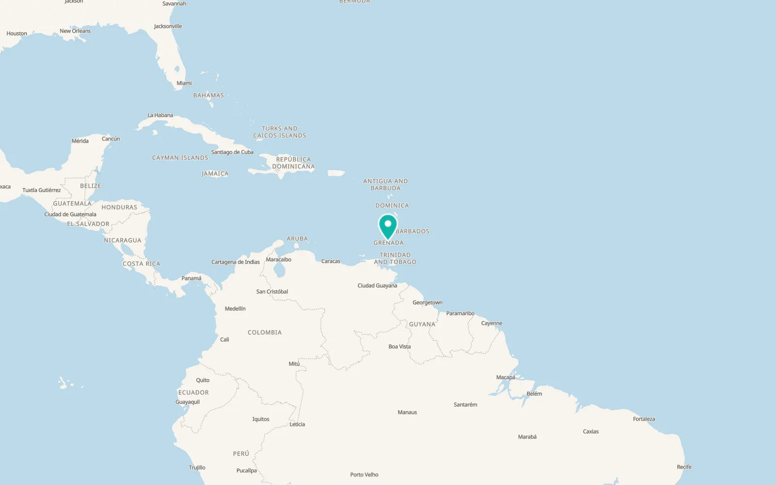 Map of Gouyave
