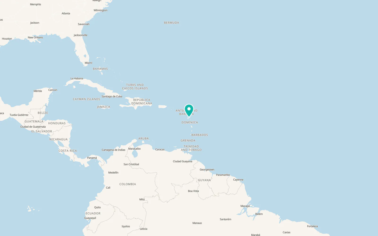 Map of Le Gosier