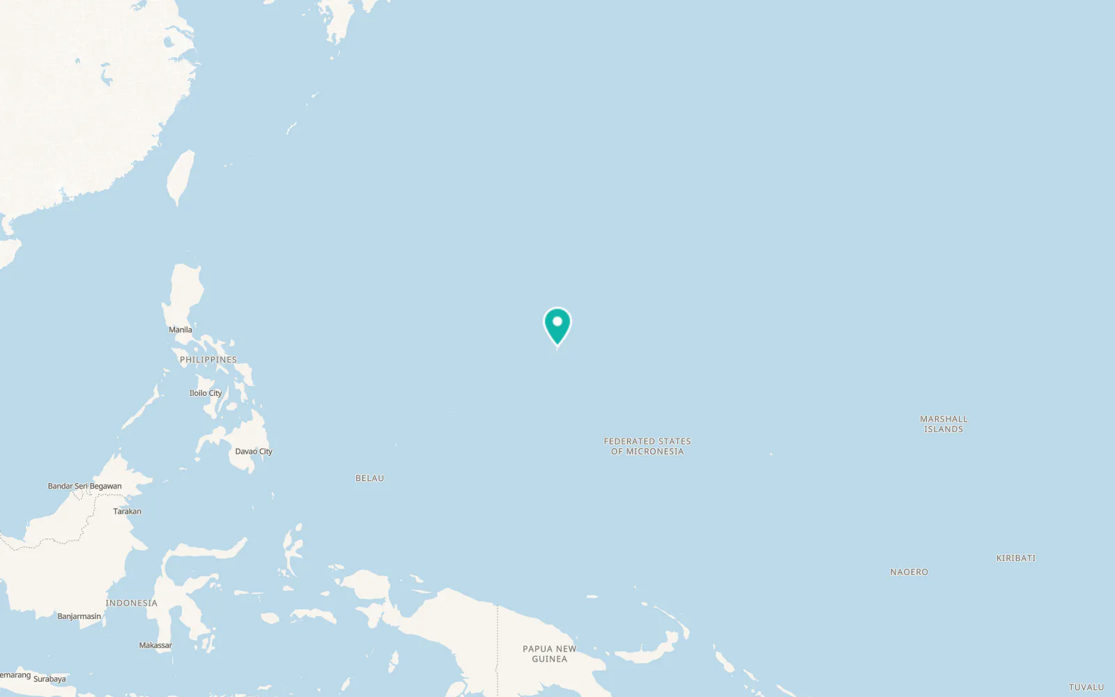 Map of Chalan Pago-Ordot Village