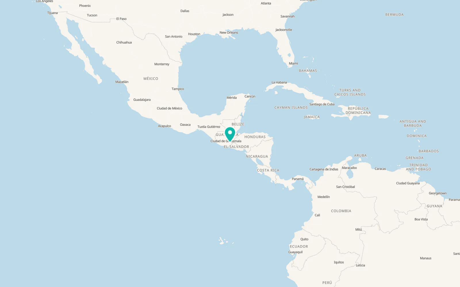 Map of Jutiapa