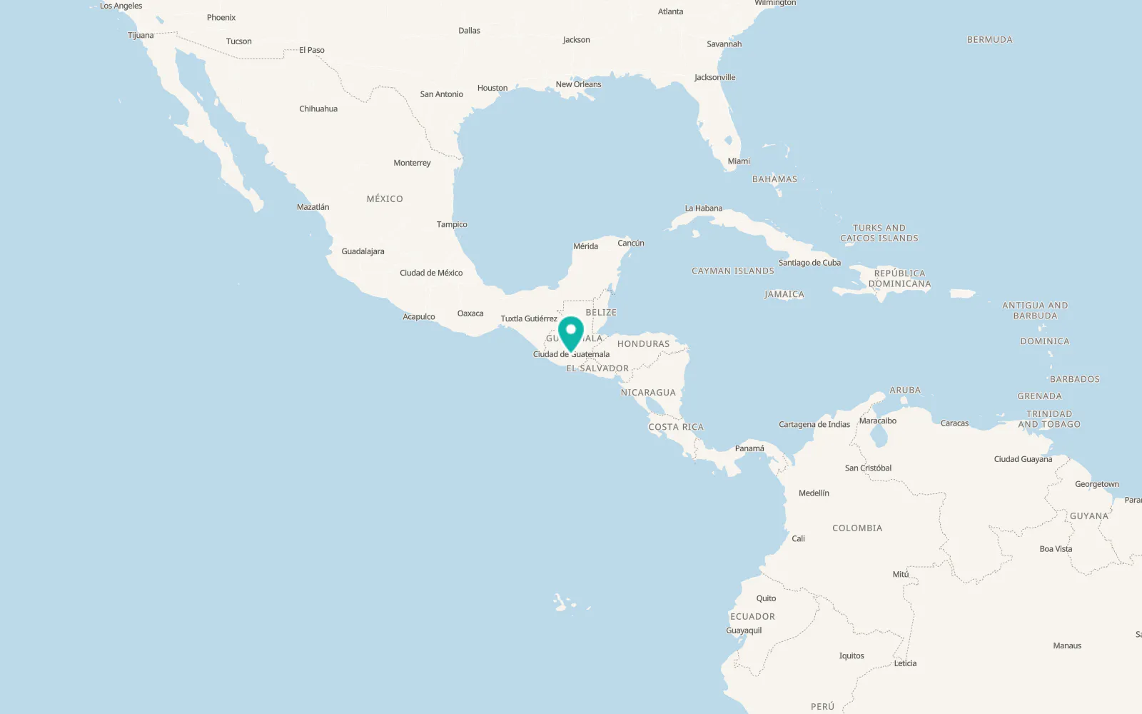 Map of Villa Canales