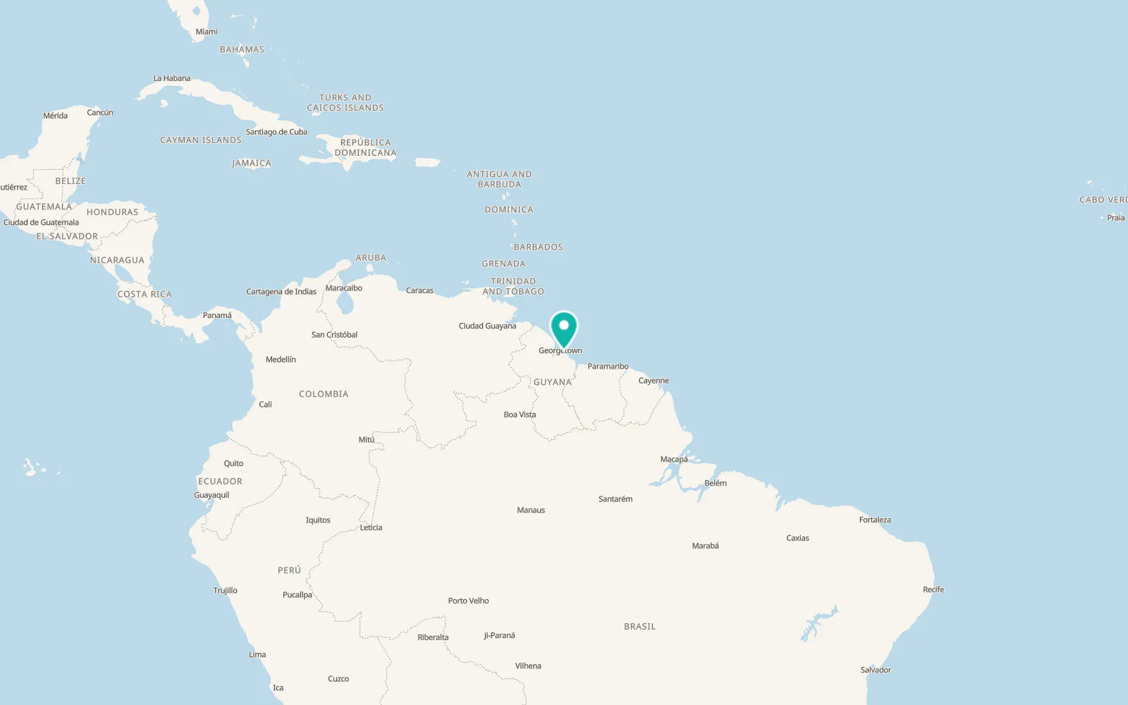 Map of Mahaica Village