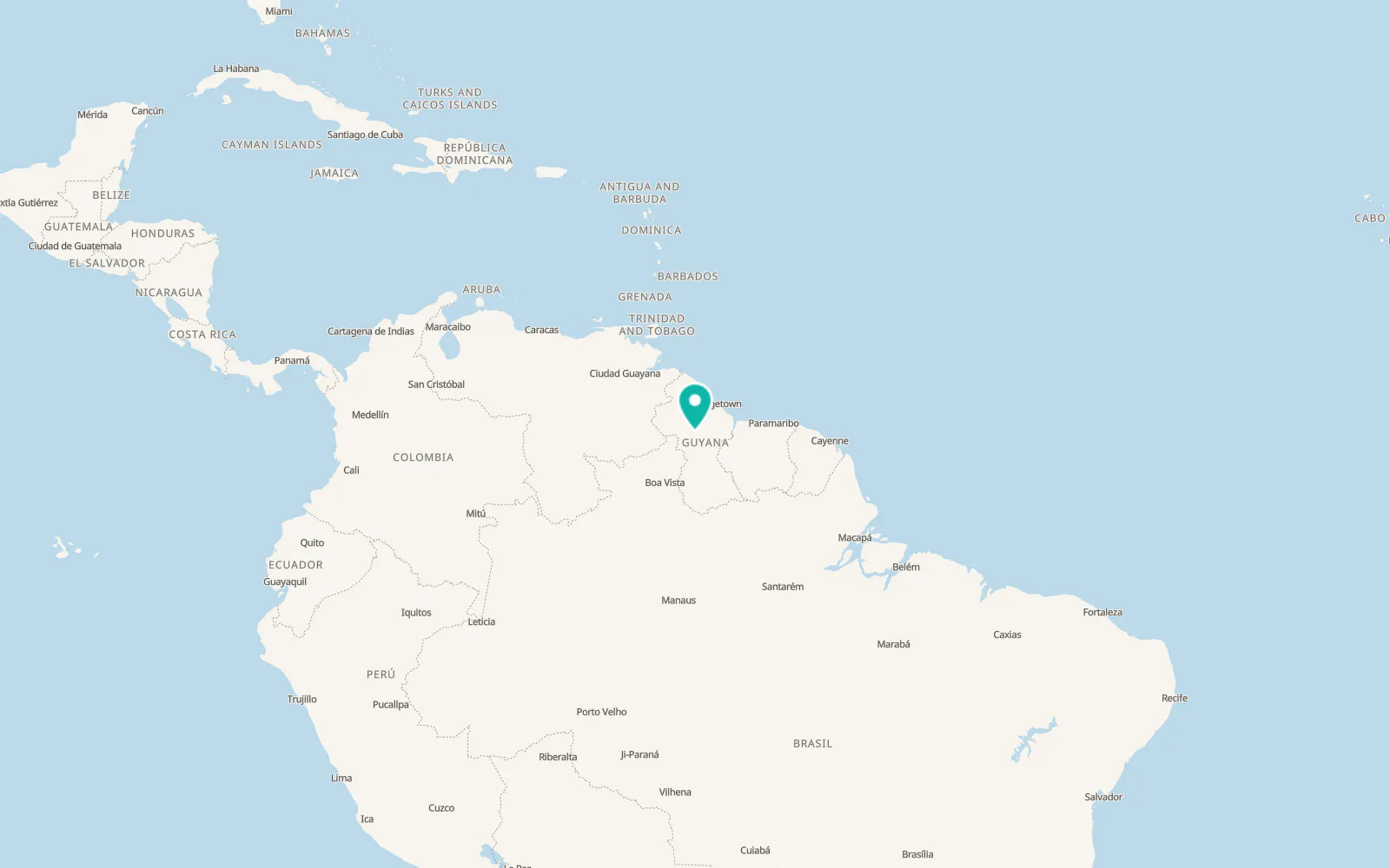 Map of Mahdia