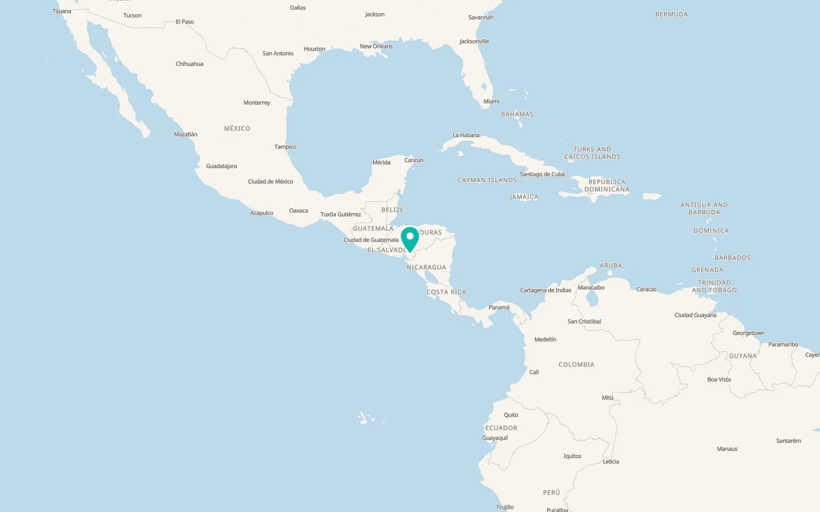Map of Ciudad Choluteca