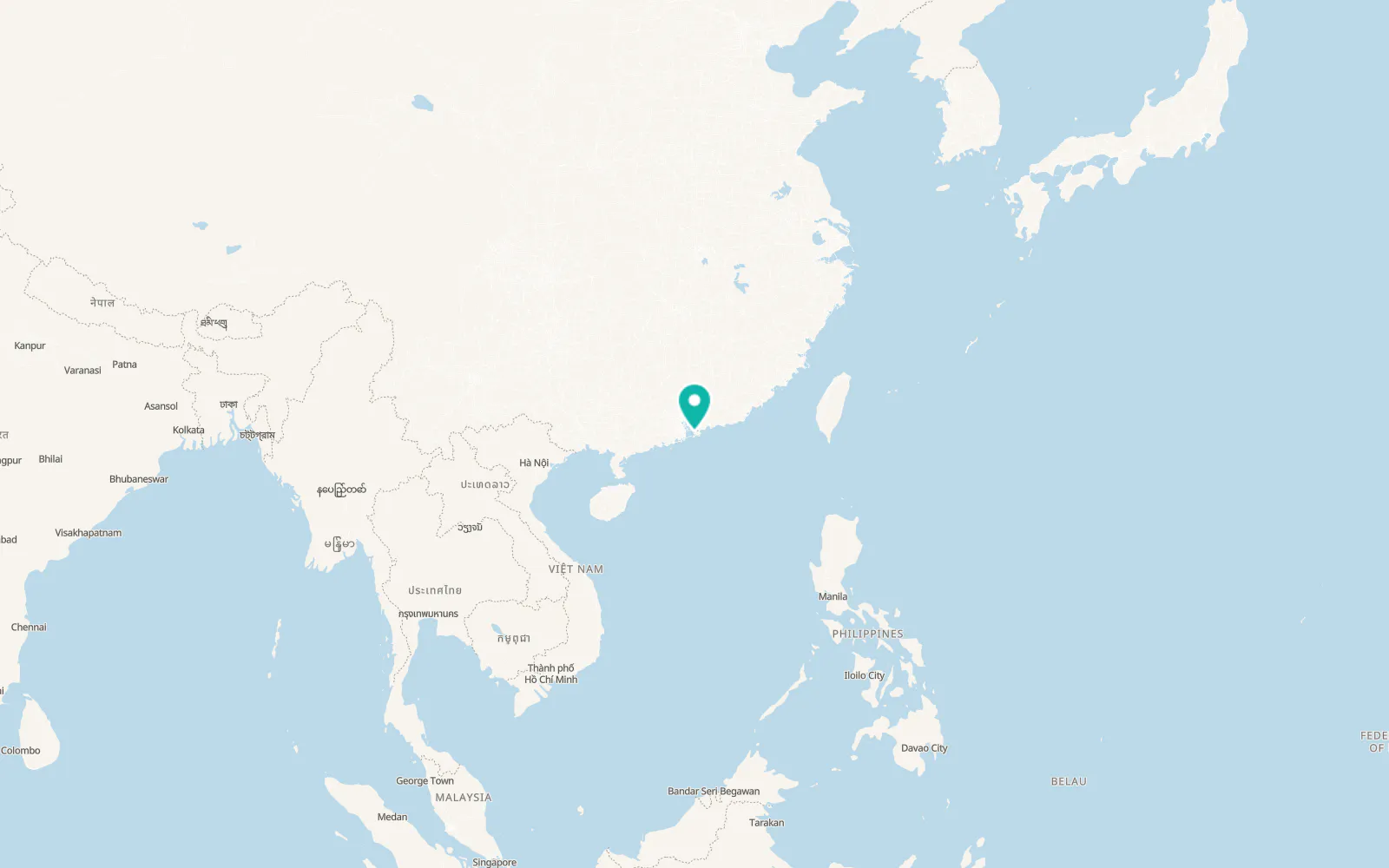 Map of Tuen Mun