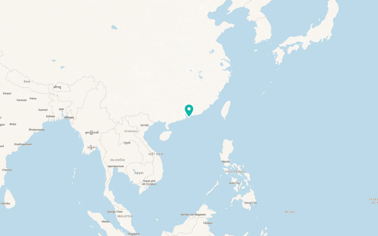 Map of Victoria