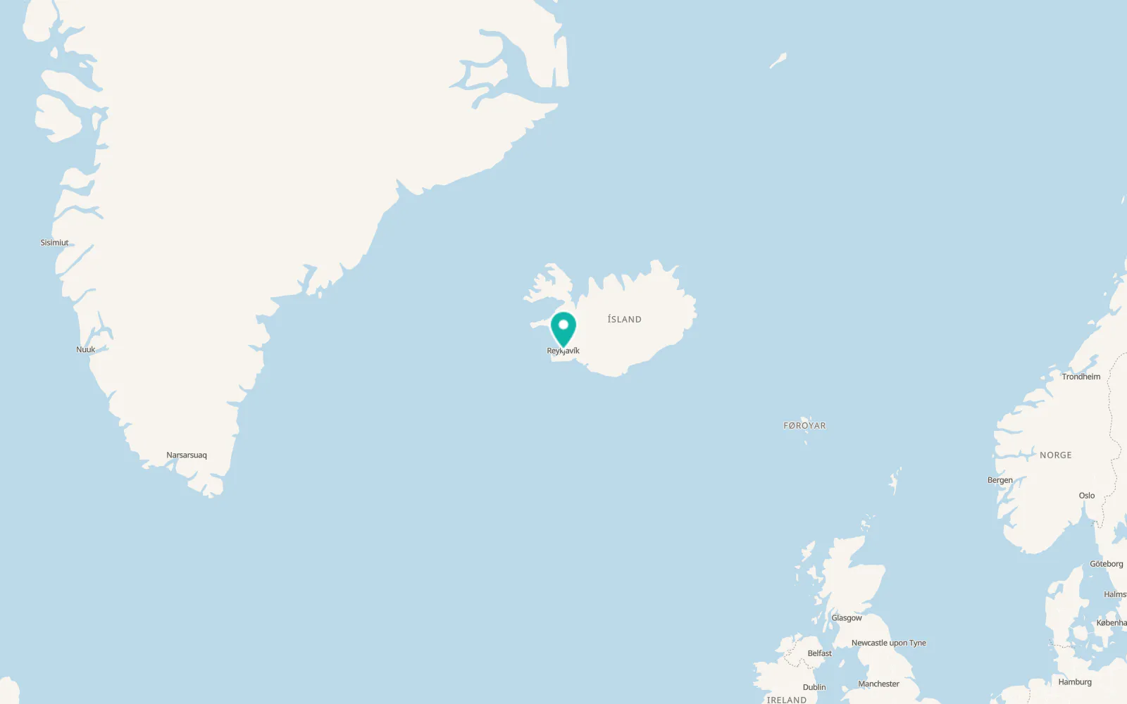 Map of Kópavogur