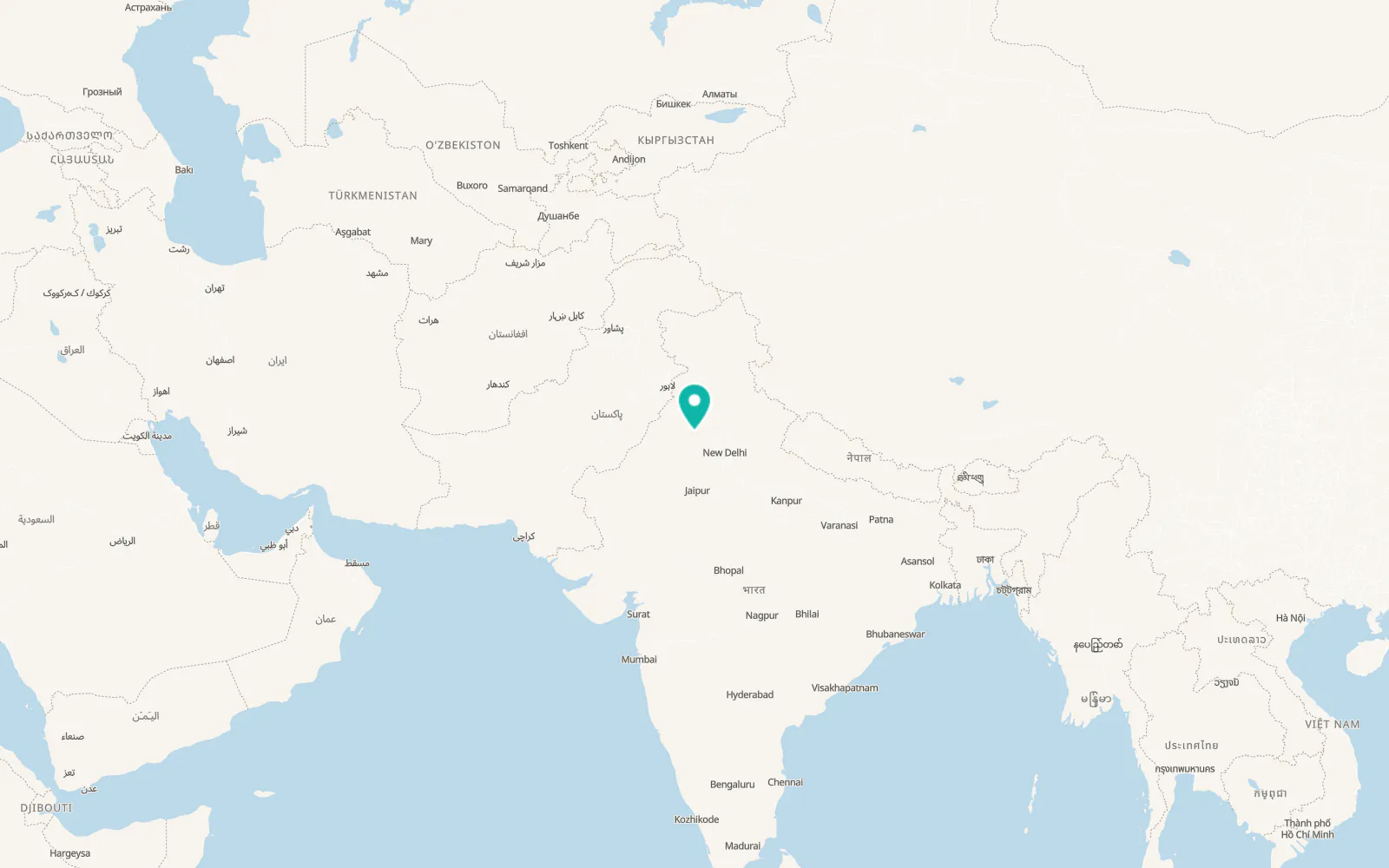 Map of Gorakhpur