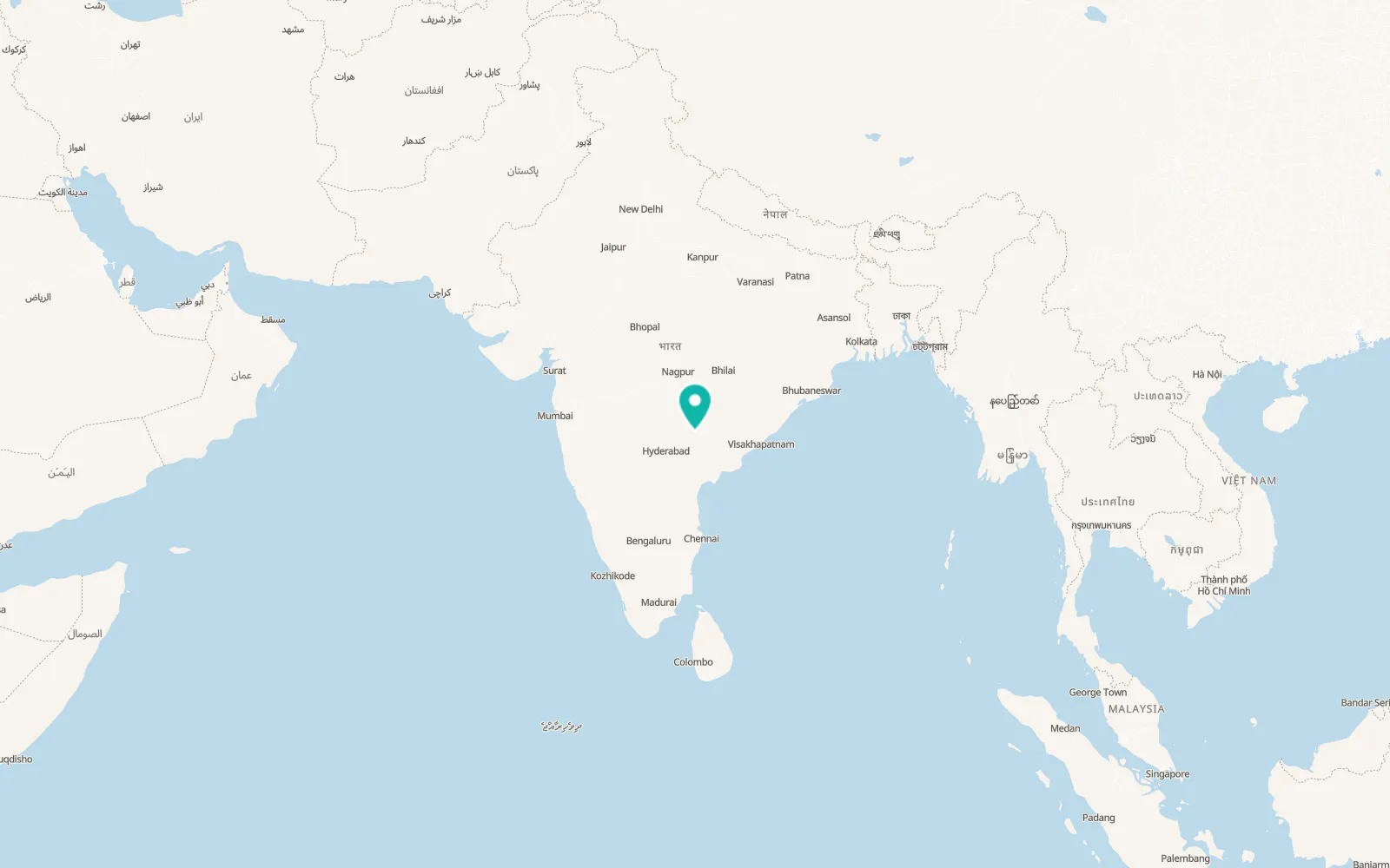 Map of Mulugu