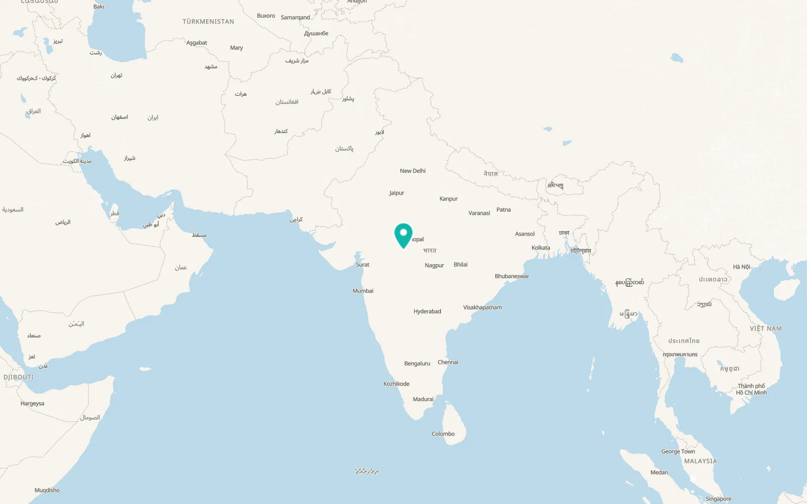Map of Punāsa