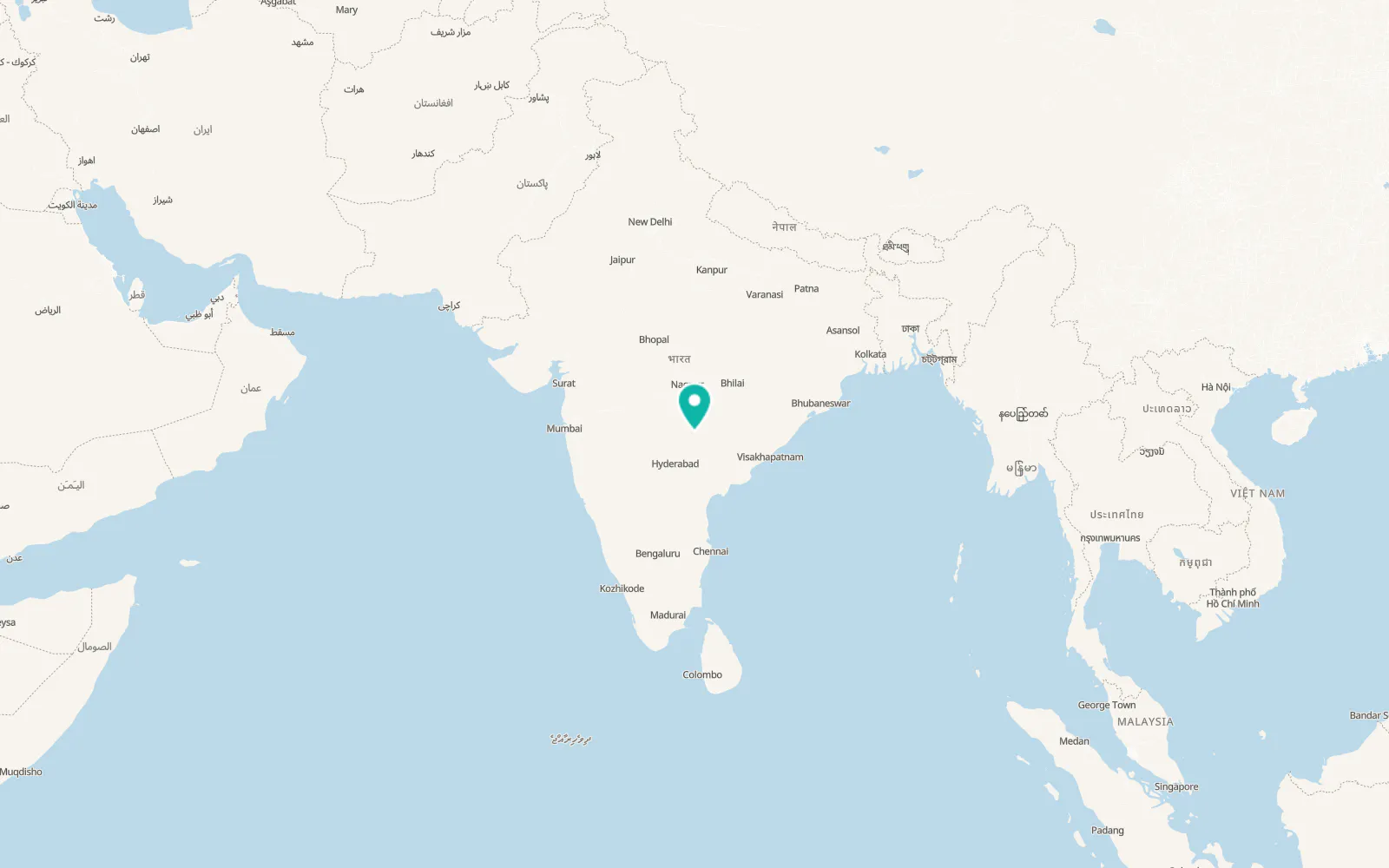 Map of Rāmgundam