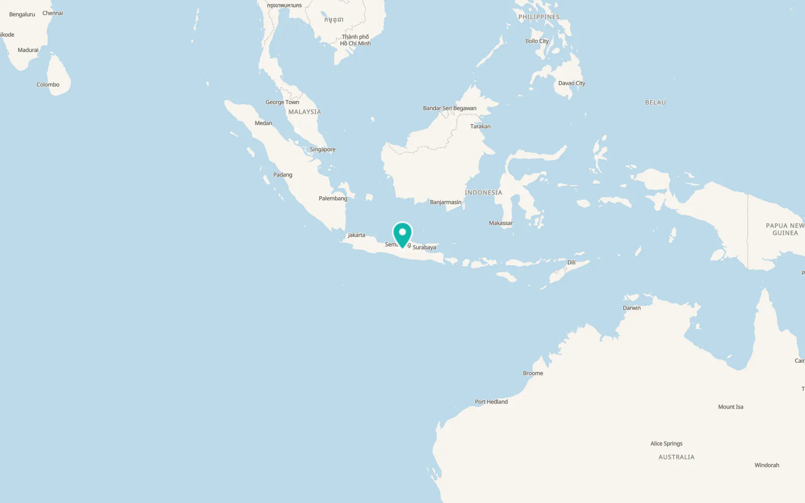 Map of Grogol