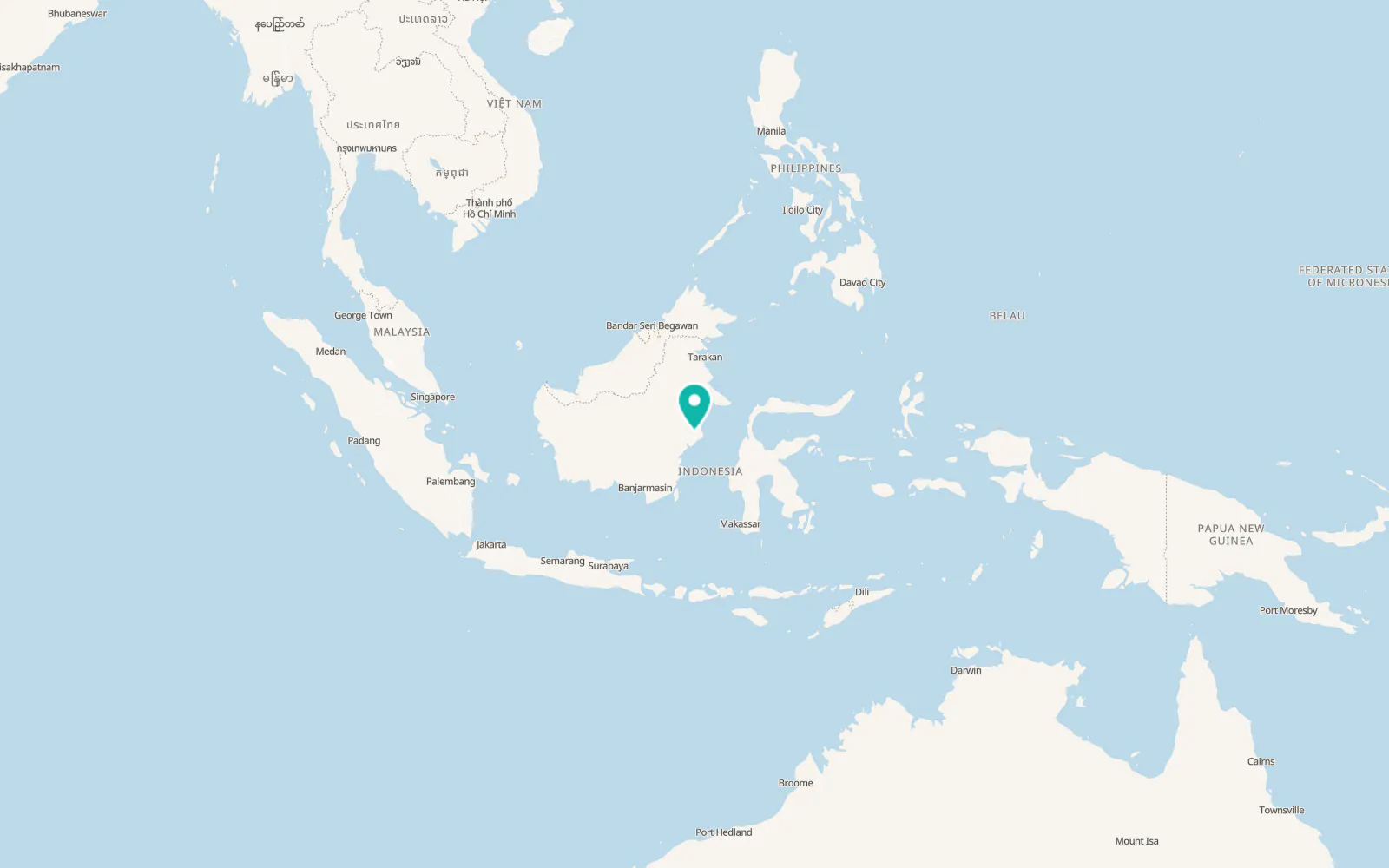 Map of Loa Janan
