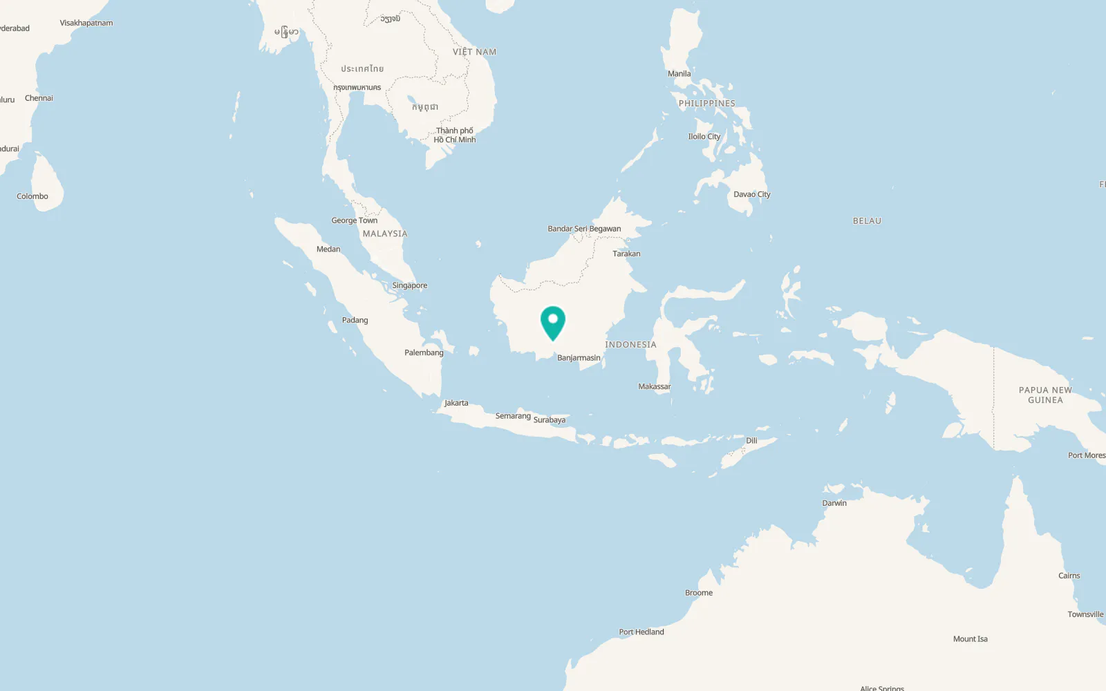 Map of Sampit