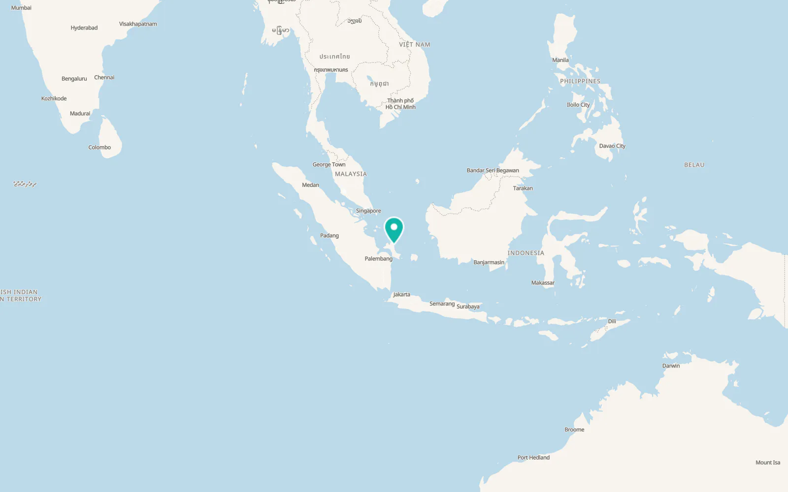 Map of Sungailiat