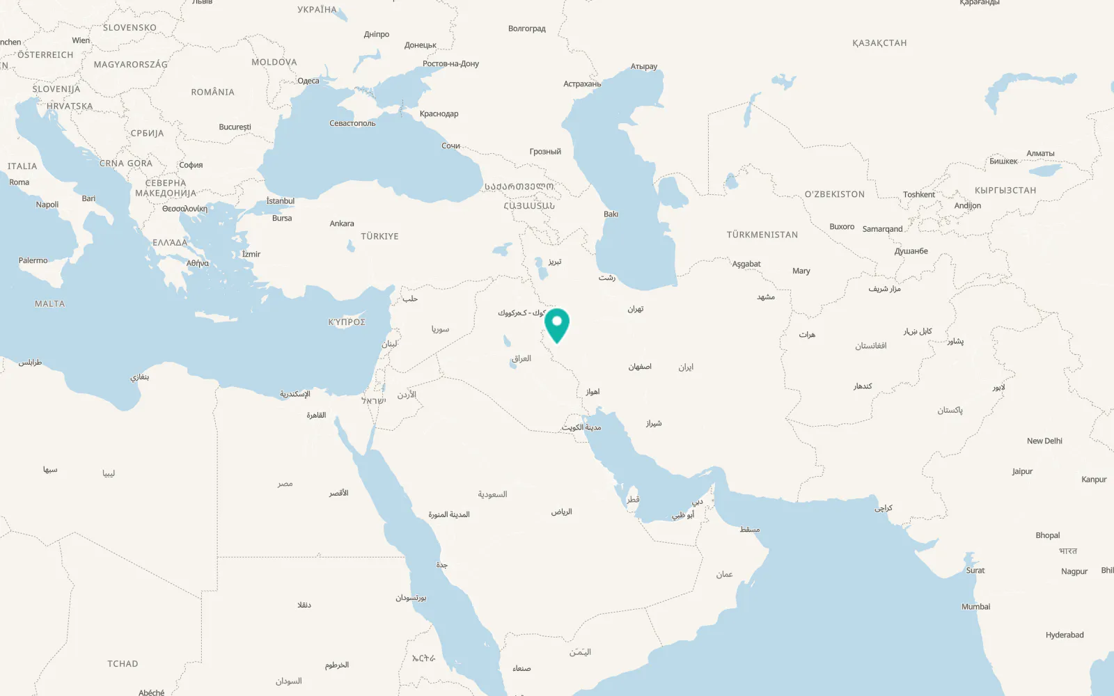 Map of Īlām