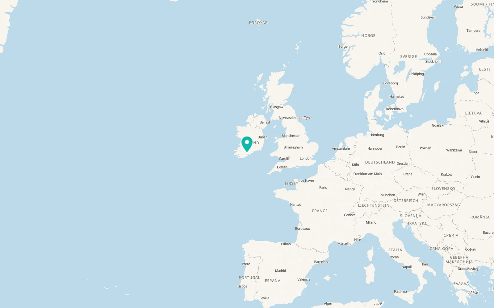 Map of Cork