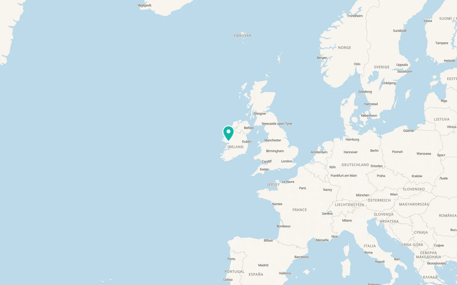 Map of Galway