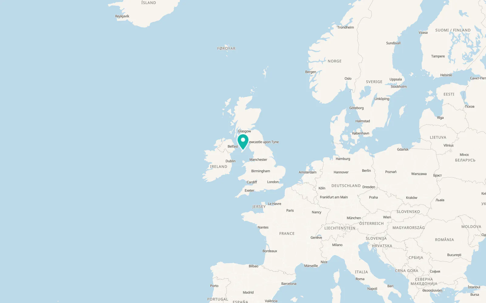 Map of Onchan