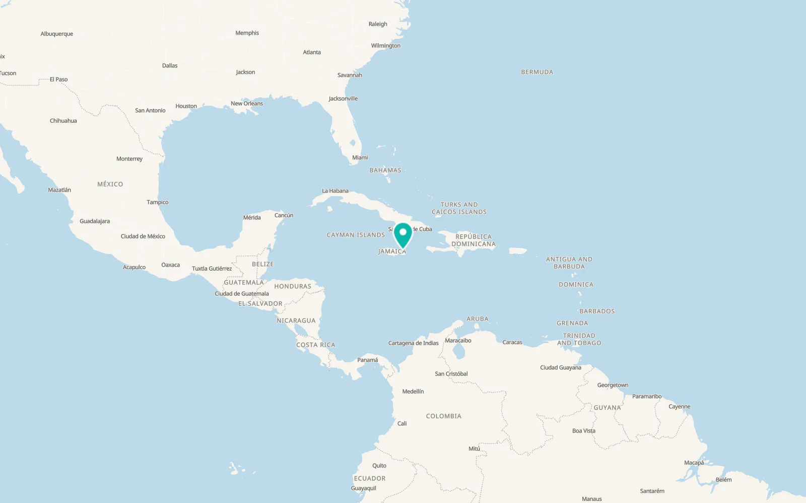 Map of Port Antonio