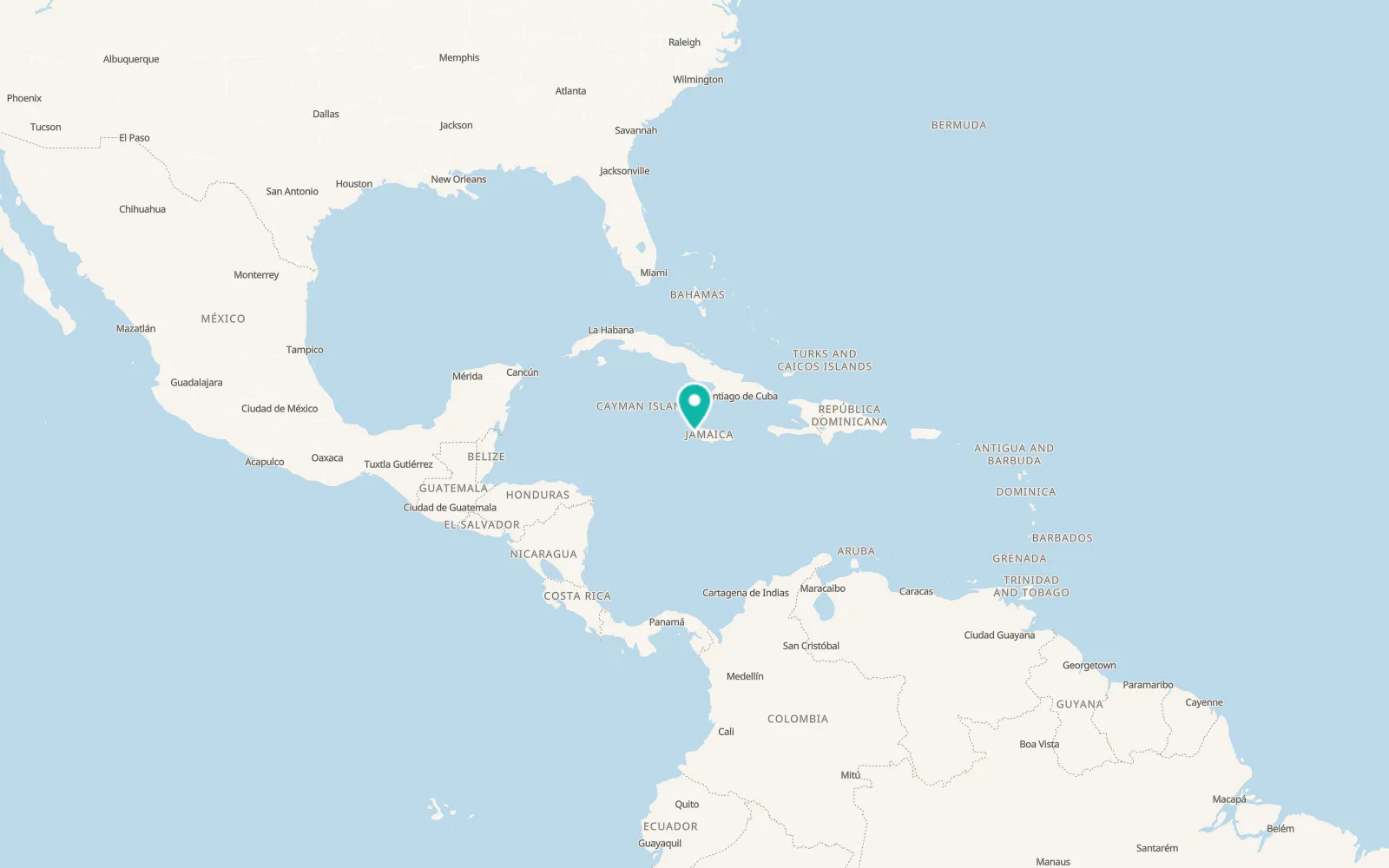 Map of Savanna-la-Mar
