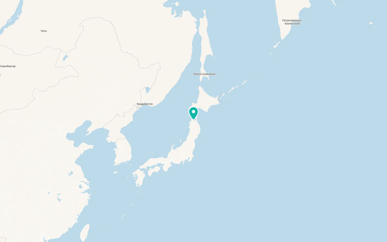 Map of Aomori