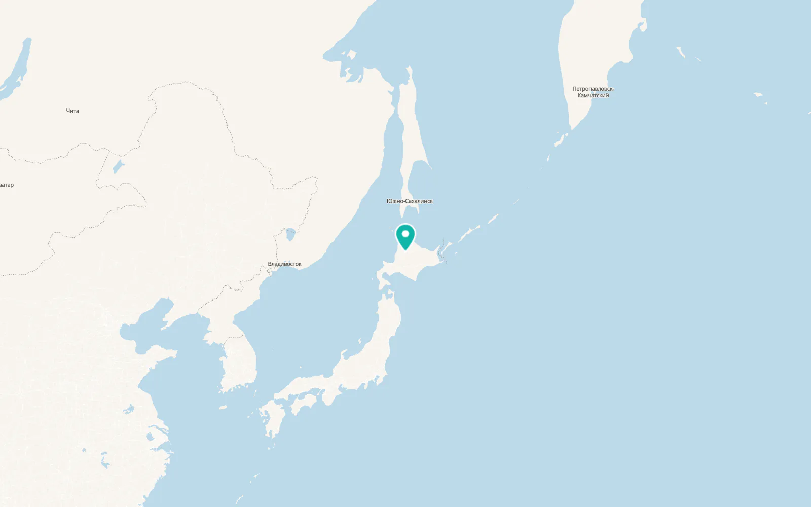 Map of Asahikawa