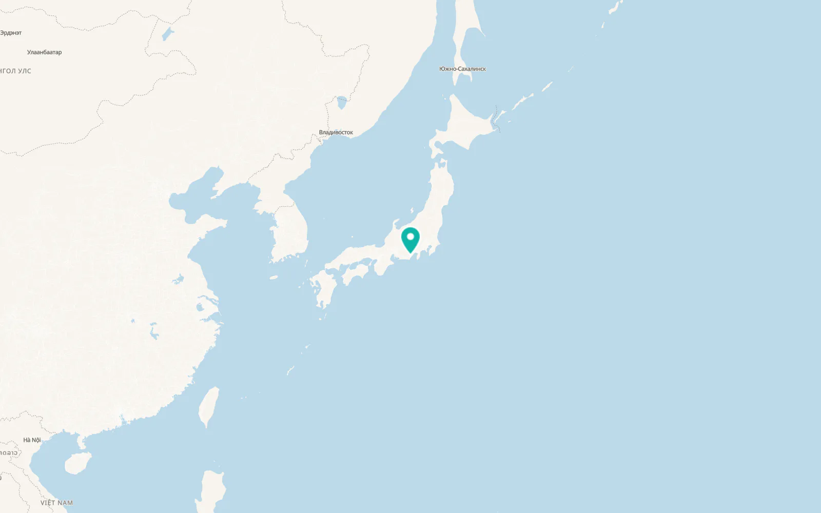 Map of Fujieda