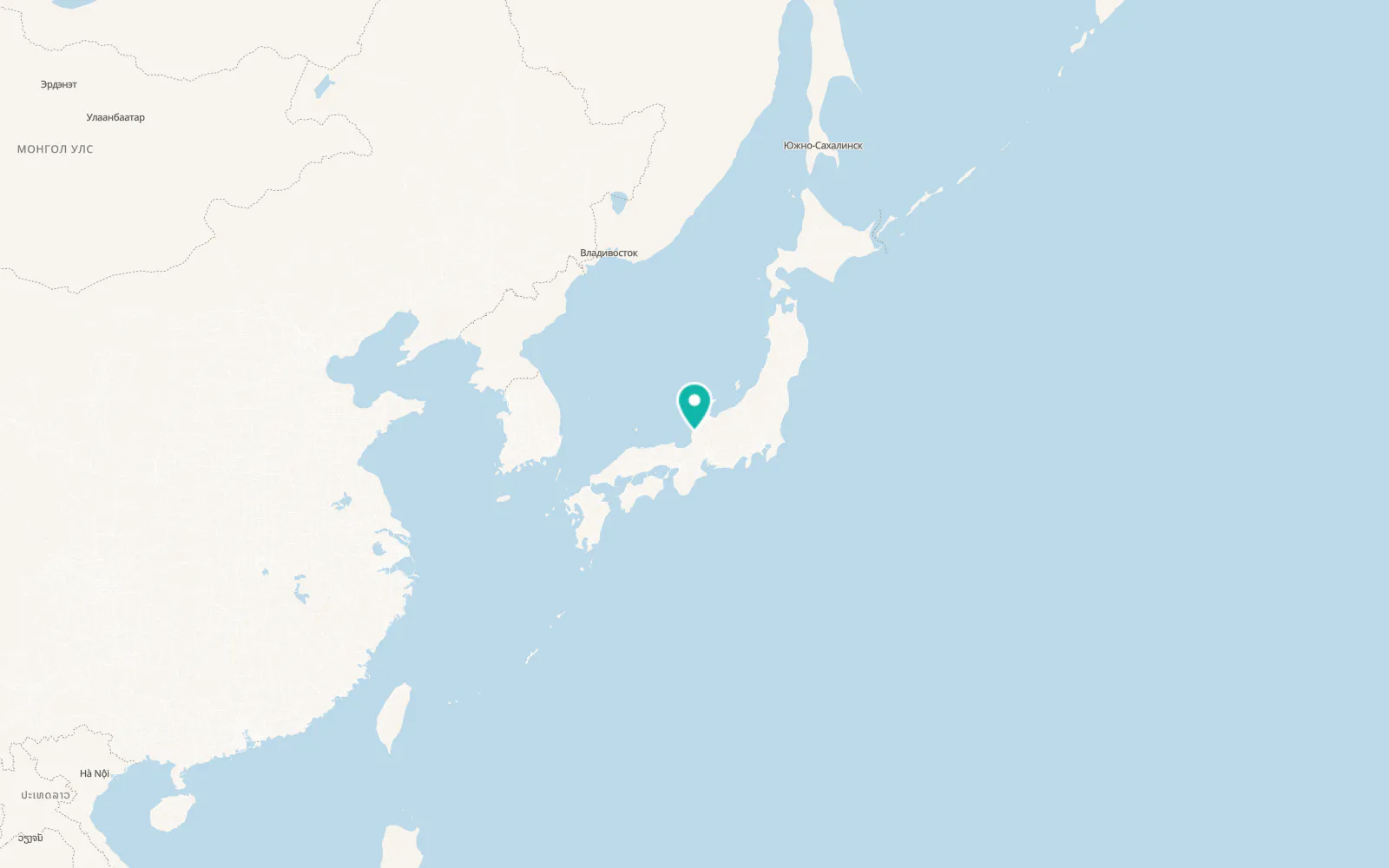 Map of Fukui-shi