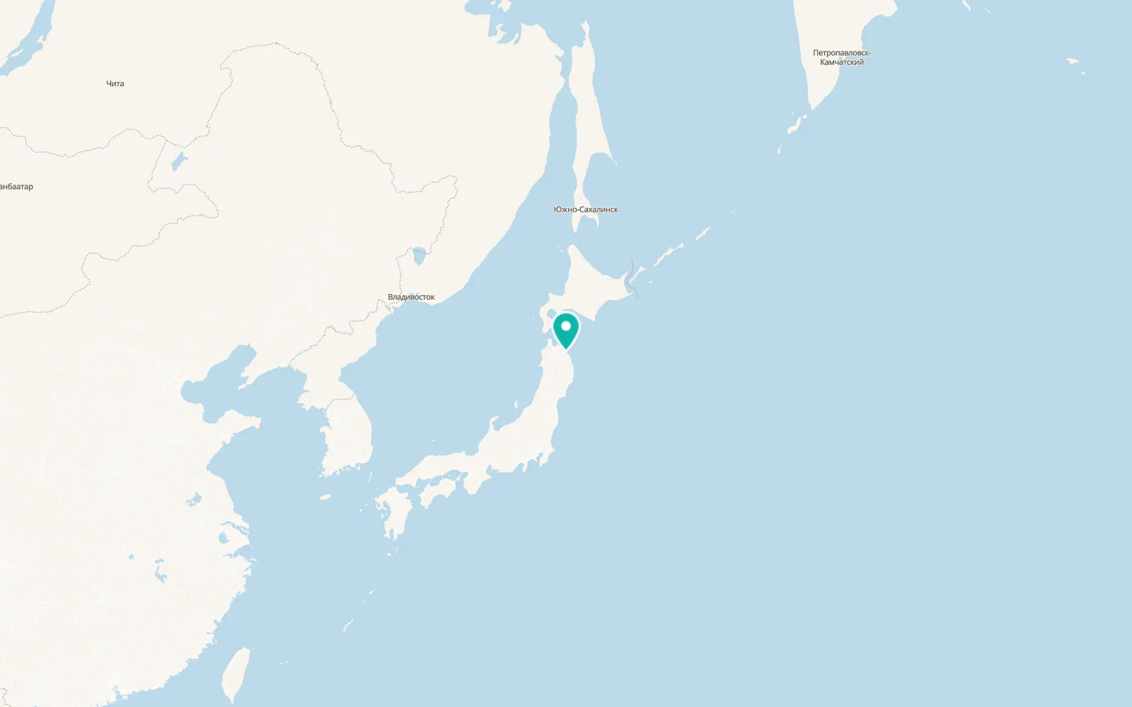 Map of Hachinohe