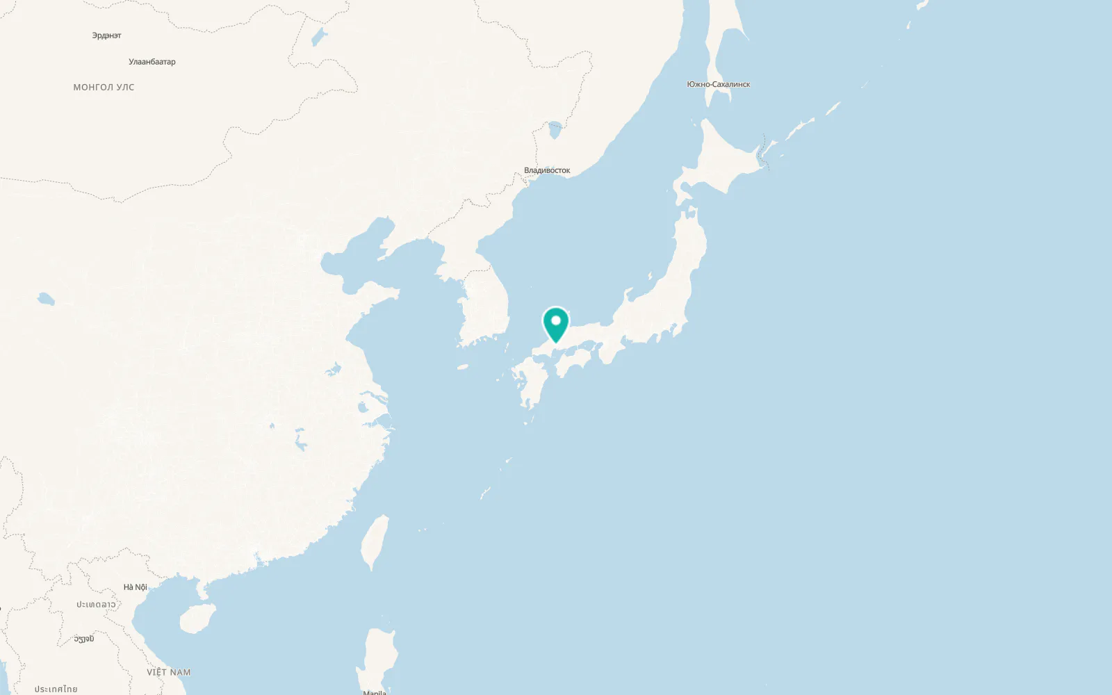 Map of Hiroshima