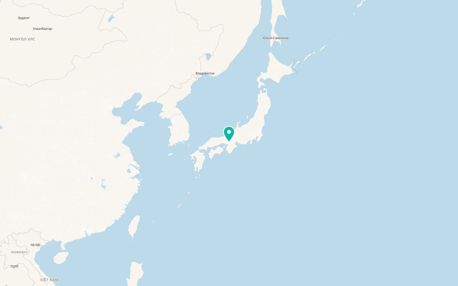Map of Ibaraki