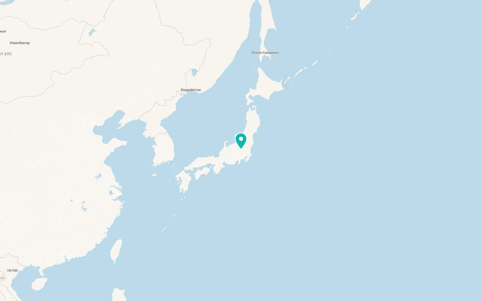 Map of Isesaki