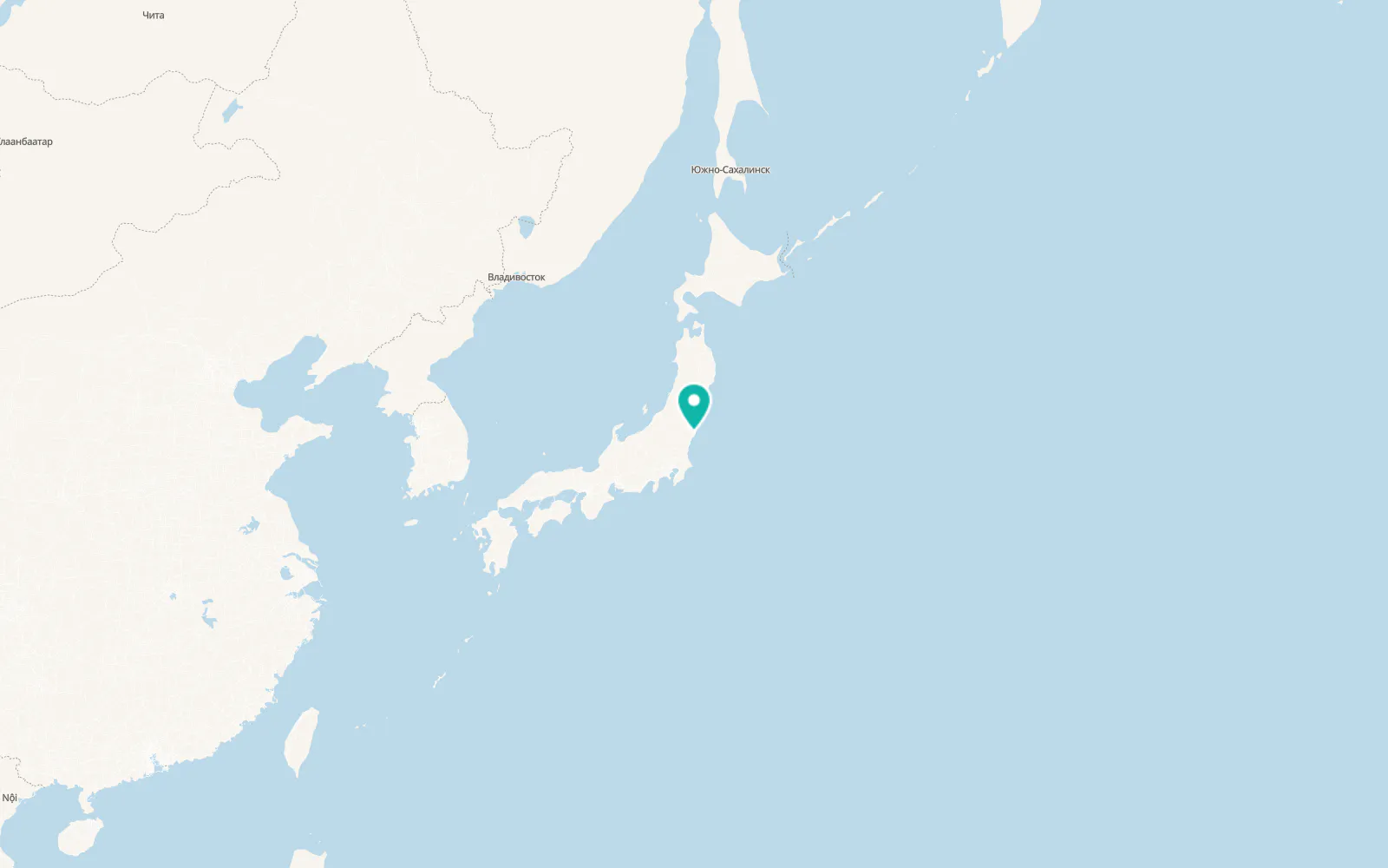 Map of Iwaki