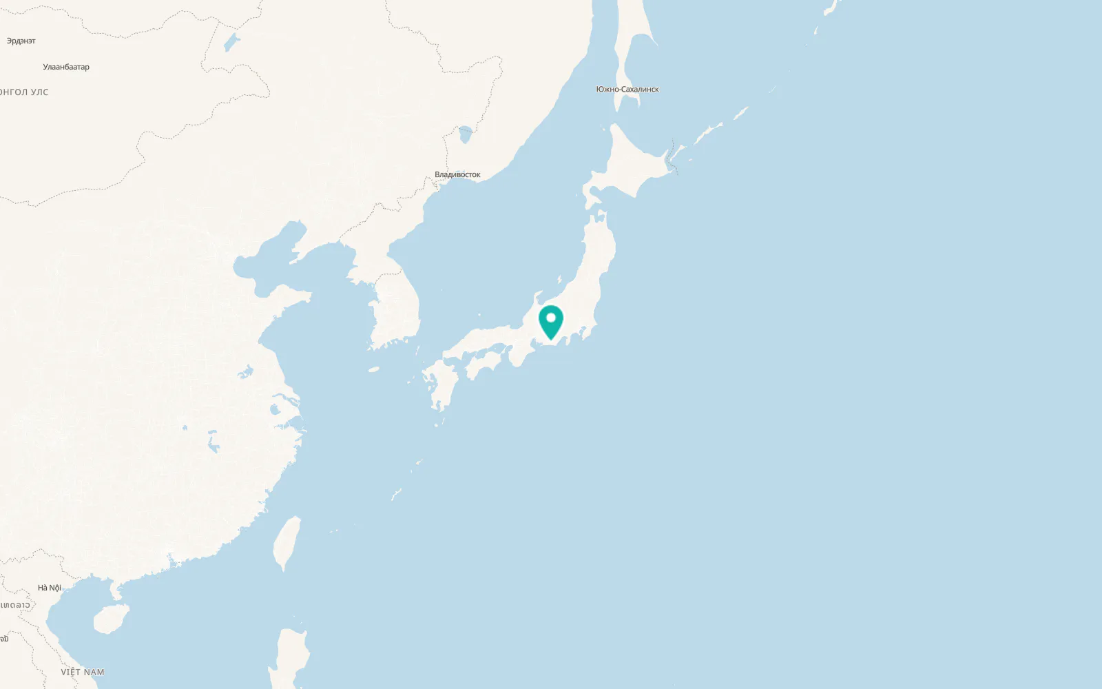 Map of Iwata