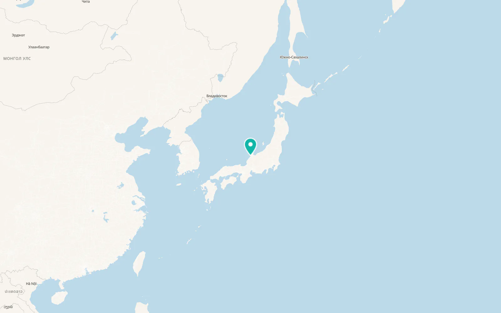Map of Kanazawa