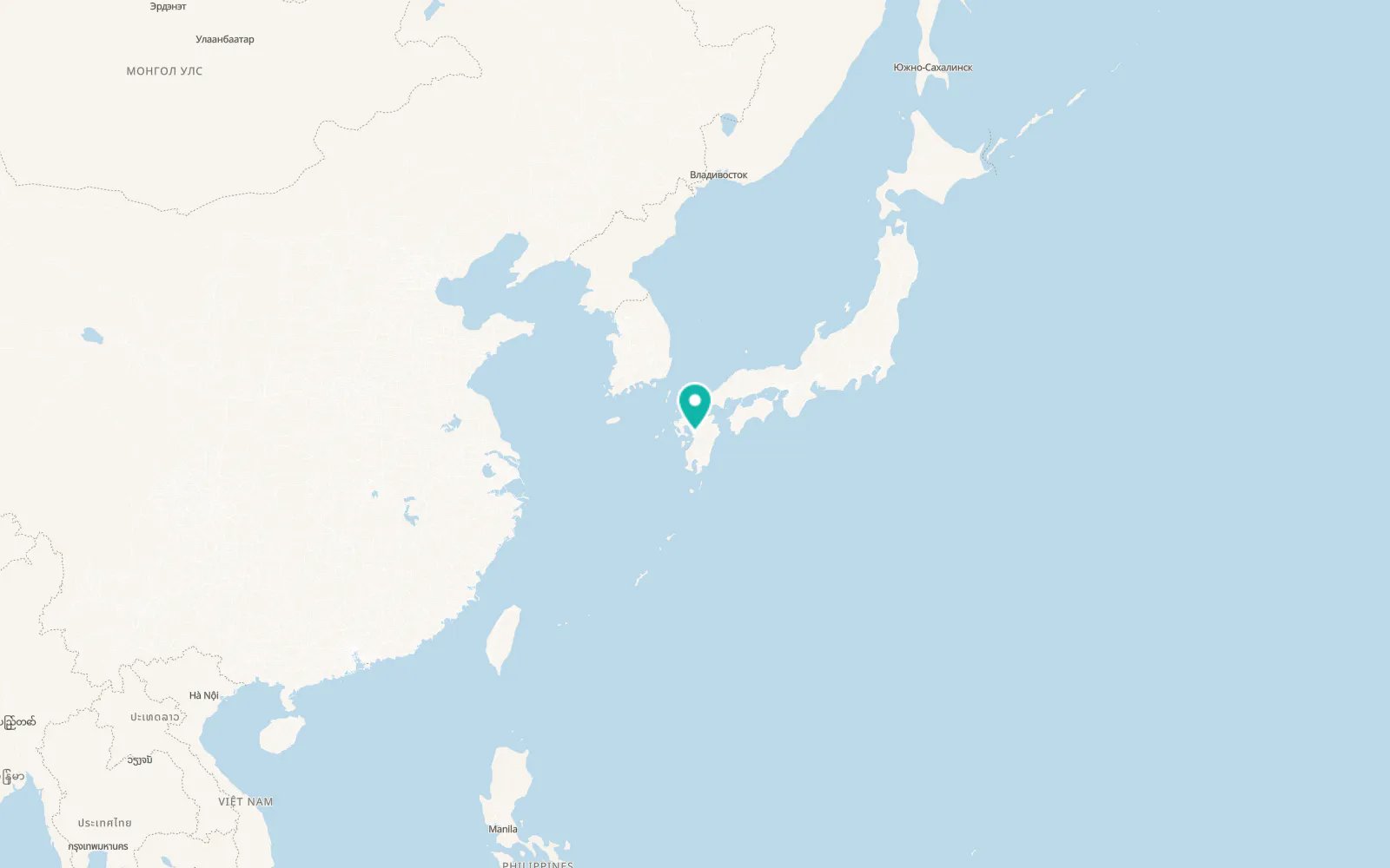 Map of Kumamoto