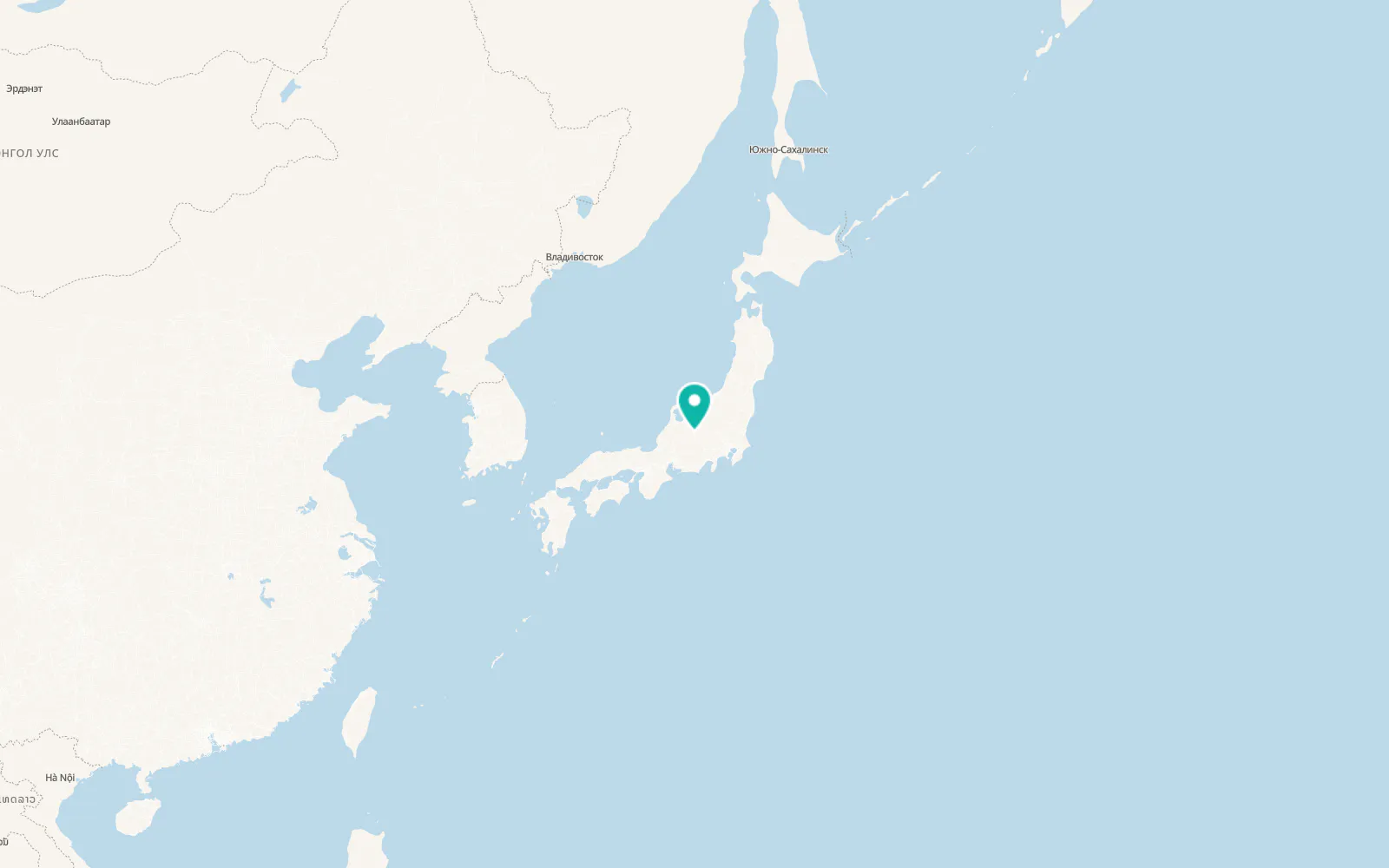 Map of Matsumoto
