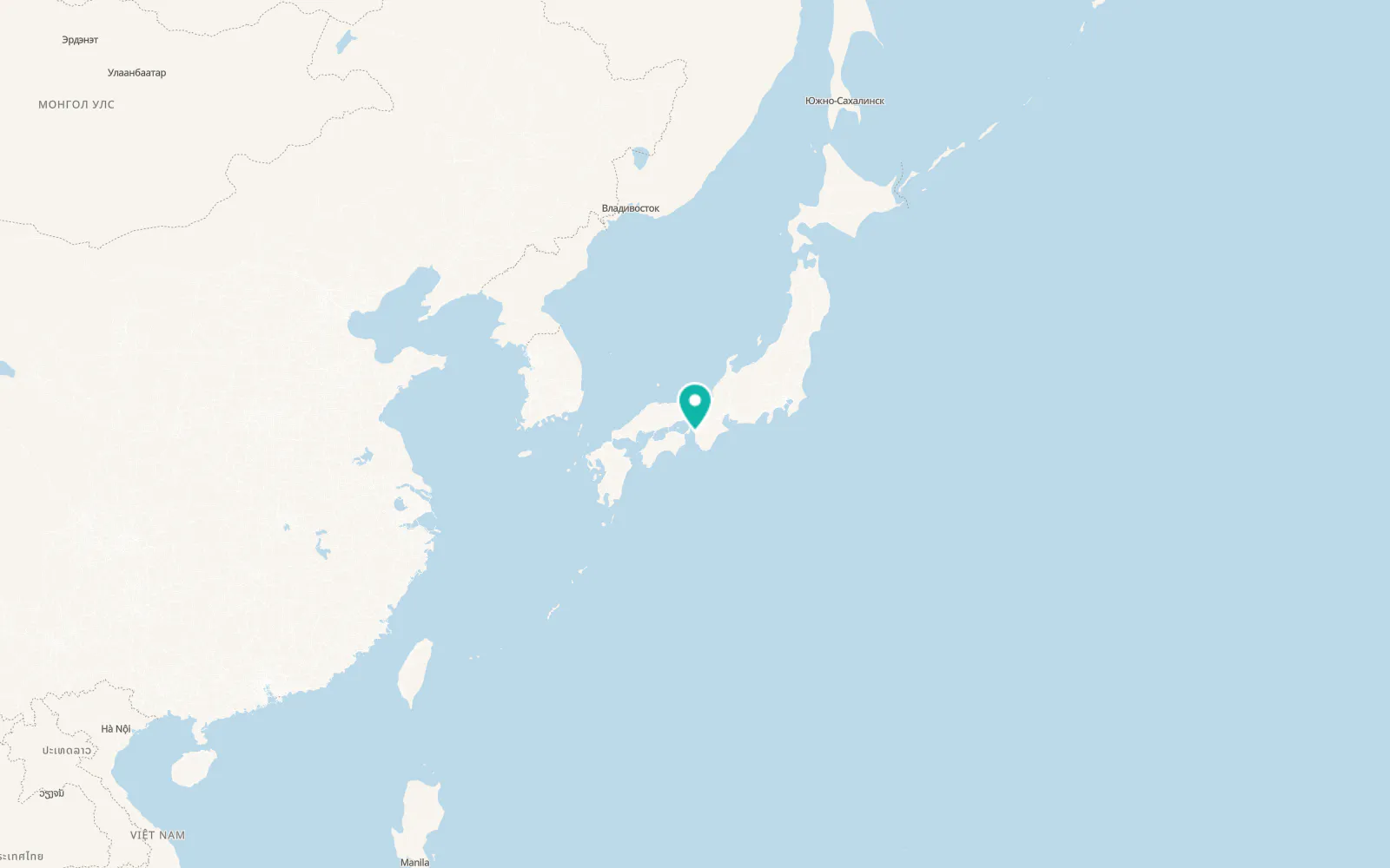 Map of Minato