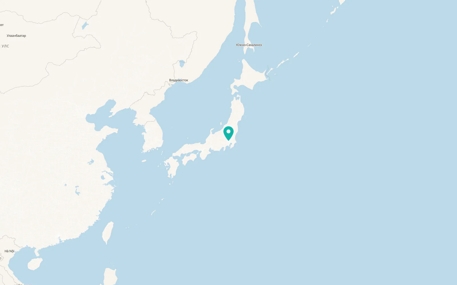 Map of Musashino