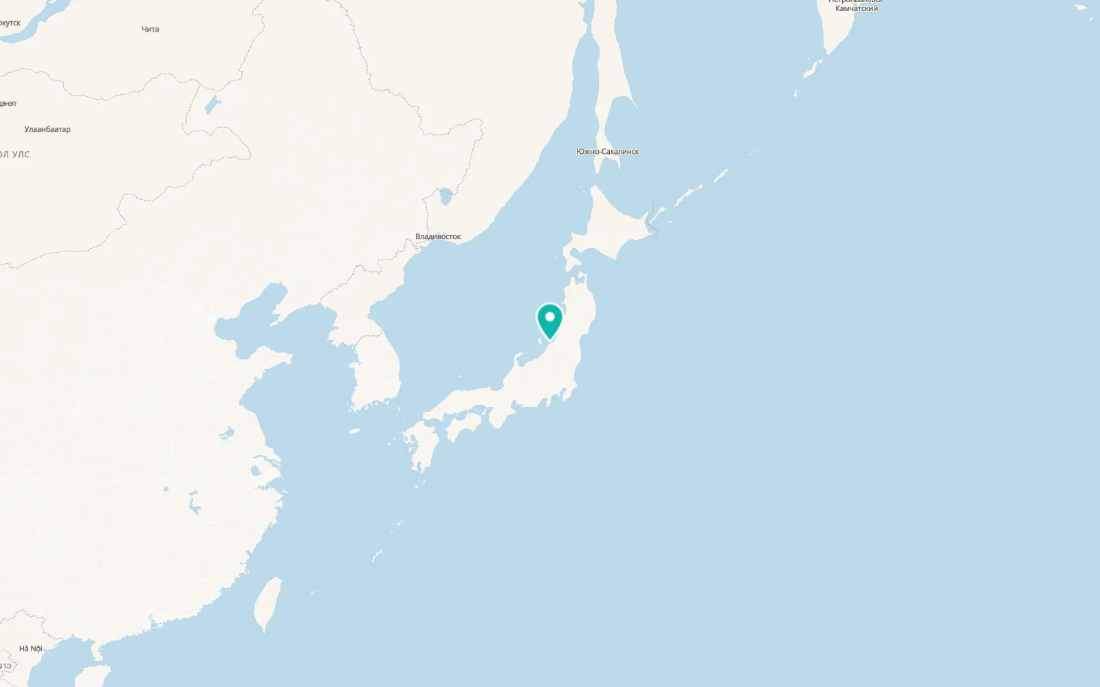 Map of Niigata