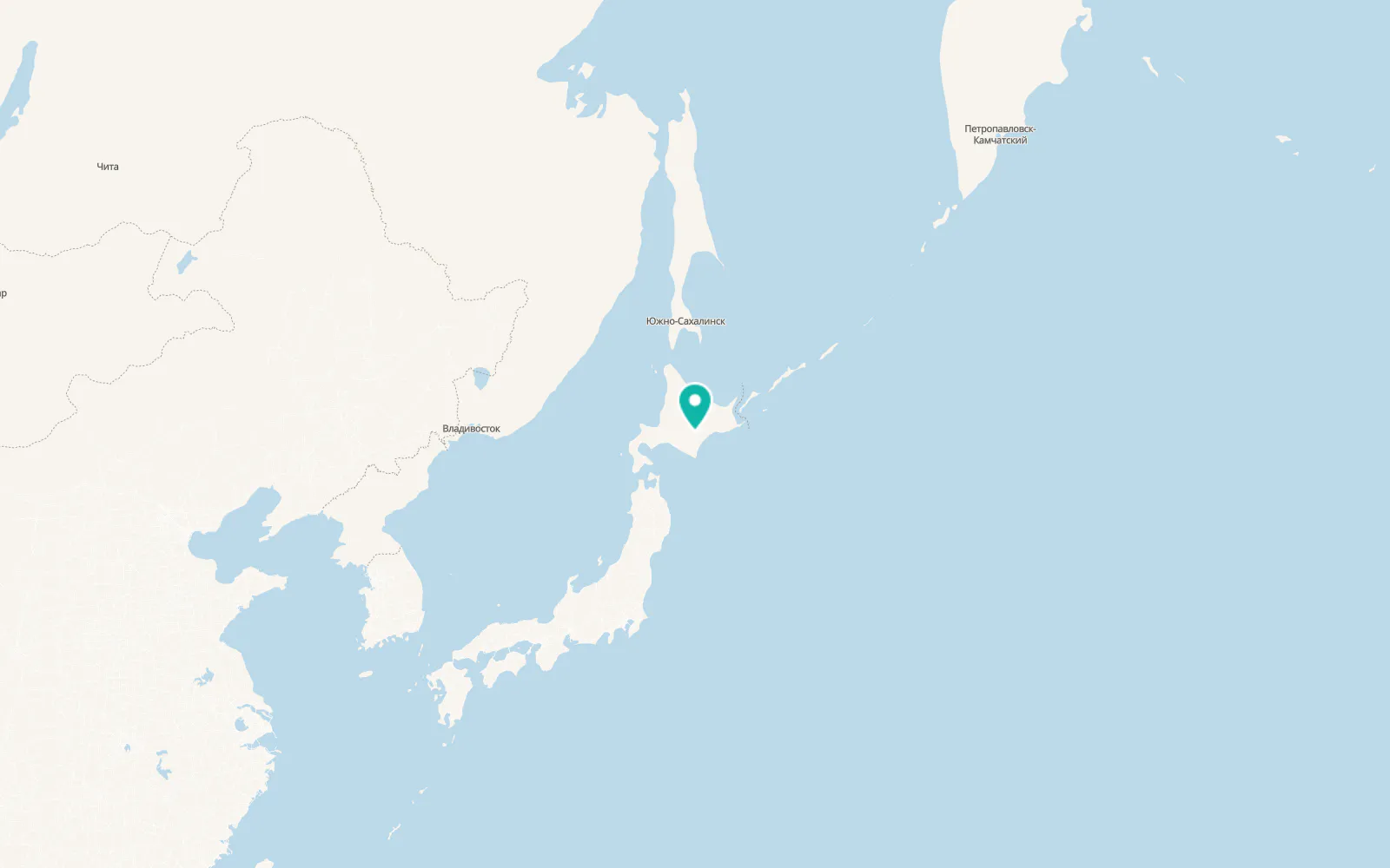 Map of Obihiro